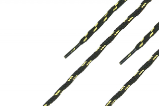 Černožluté kulaté tkaničky do bot HAIX 180 cm (IT-905018180)