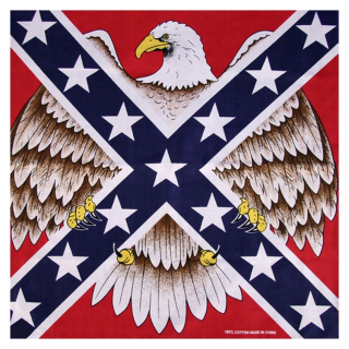 Šátek Rebel s orlem čtvercový