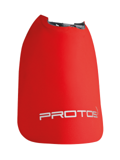 Plachetka k přilbě Protos - červená