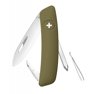 Kapesní nůž švýcarský Swiza D02 Olive