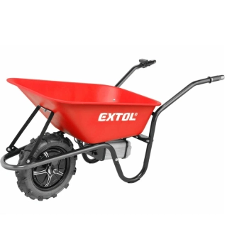 Kolečko aku Extol, 150kg, 80l, 40V Li-ion, 6000mAh