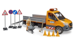 Vozidlo údržby MB Sprinter s řidičem - Bruder 02677