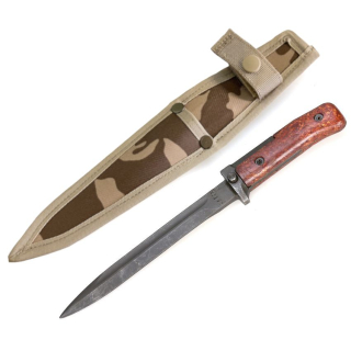 Bajonet vz.58 provedení DESERT, použitý s pouzdrem MNS-2000