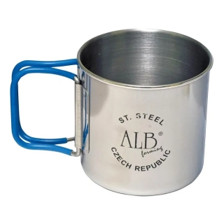 Hrnek s uchy nerezový 0,4l ALB