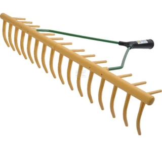 Plastové hrábě se 16 ohnutými zuby Atlas 640 mm (KP-656085)