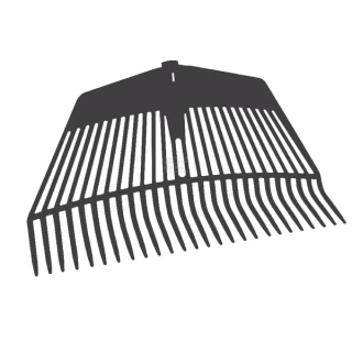 Hrábě a vidle na listí 60cm bez násady (KP-ES3050Z)