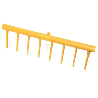 Plastová polovina hrábí na trávu Jost bez násady 640 mm 8 zubů (KP-ES3430Z)