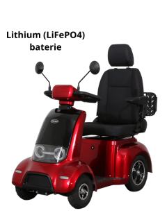 Elektrický invalidní a seniorský vozík Selvo 4810Li s lithiovou (LiFePO4) baterií