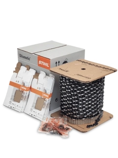 Řetězová role 100 stop Stihl LOGO PMX 3/8 -1,3mm-1640čl. KULATÝ PMX (36140001640)