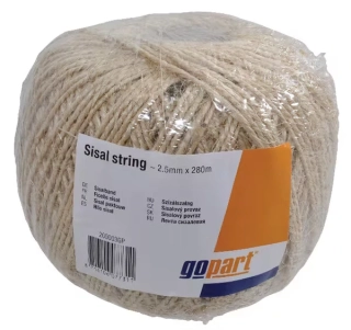 Sisalový provaz 2,5 mm x 60 m (KP-200001GP)