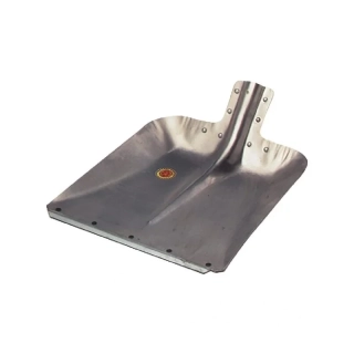 Hliníková lopata SHW s hranou, vel. 7, 340x325mm (KP-ES54826)