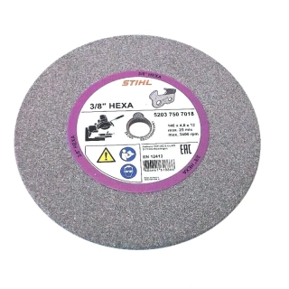Ostřící kotouč pro brusku USG  STIHL HEXA 3/8" 140x4,8x12 mm (52037507018)