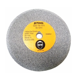 STIHL Ostřící kotouč zkosený pro busku USG 140x4,5x12 mm (52037507012)