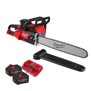 Aku řetězová pila Milwaukee M18 F2CHS50-802, lišta 50 cm, 2x Aku M18 FB8 + M18 DFC (4933480121)