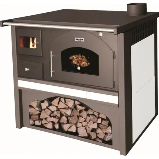 Sporák na tuhé palivo - HECHT VULCANUS BEIGE