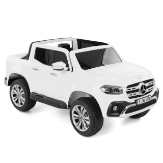 Dětské akumulátorové autíčko HECHT - Mercedes-Benz XMX606 WHITE 4×4