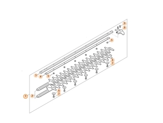Souprava řezné zařízení 500 mm / 20" plotostřihu HLA 66 STIHL (48597105900)