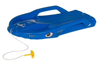 Carvingové boby Snow Shark modré - Rolly Toys (GT-200702)