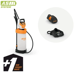 Set postřikovače STIHL SGA 30, akumulátor AS 1, nabíječka AL 1 (SA100117014)