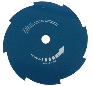 Žací nůž travní průměr 255 x 1,4 mm x 25,4, Hecht 600040
