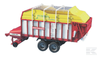 Sběrací vůz na seno Pöttinger Jumbo 6600 - Bruder 02214