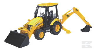 Bagrový nakládač JCB Midi CX - Bruder 02427