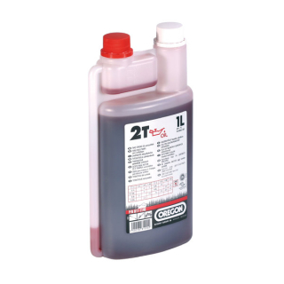 Dvoutaktní olej 2T s odměrkou, 1l, červený, Oregon (11-1140)