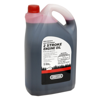 Dvoutaktní olej 2T, 5l, červený, Oregon (10-6367)
