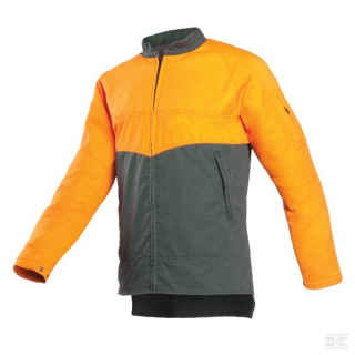 Protipořezová bunda SIP Forest Pro-tect 1SIBA2PTP Grey/Hi-Vis Orange
