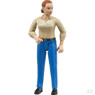 Žena modré kalhoty Bruder 60408