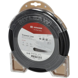 Žací struna Kramp Nylsaw, zubatá, 4,0 mm x 21 m (KP-NL4021NKR)