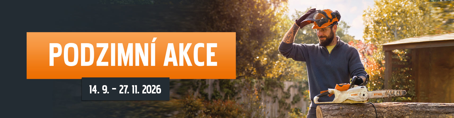 Podzimní akce STIHL od 14.9. do 27.11 2026